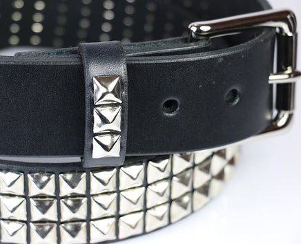 Belt Strap Keeper with Pyramids (all types)